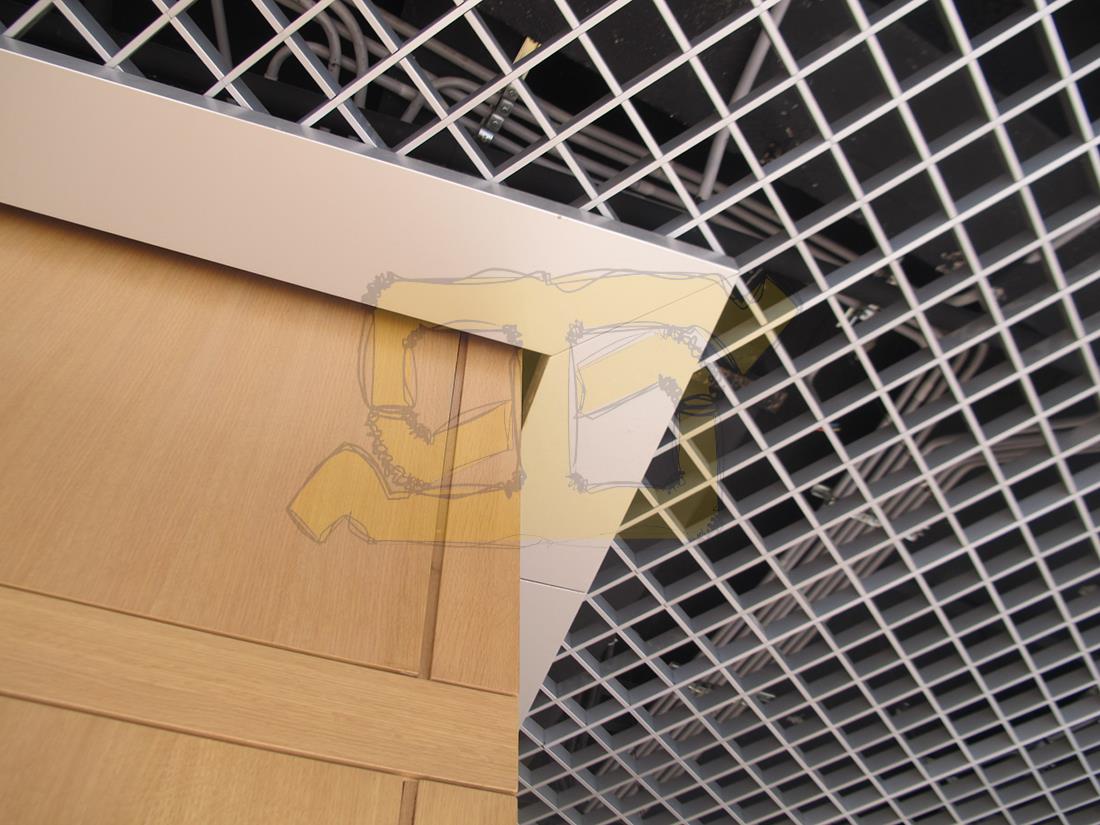 Linear Wall Cladding - Louver - Model L024040 - Step 086 - Chassis System - Bottom Installation