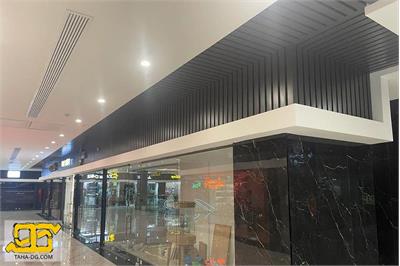 سقف کاذب اکسپوز سلولی - گریلیوم - مدل U024071 - گام 200*200- سیستم کلیک با کلاف‌دور - نصب از بالا