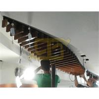 سقف کاذب لوور _ سقف لوور _ سقف کاذب _ سقف کاذب لوور منحنی قلهک