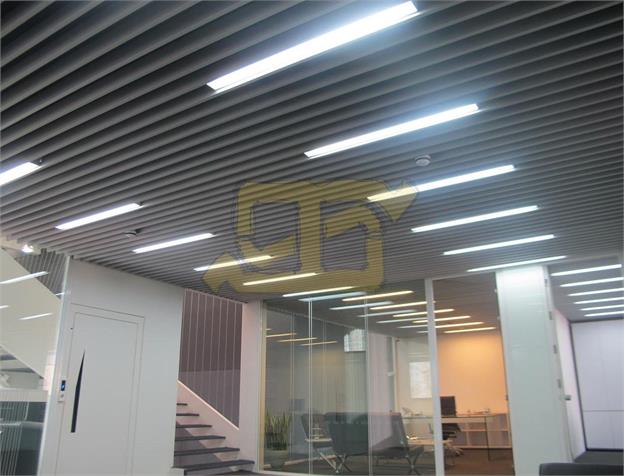 سقف کاذب لوور آنادایز سیلور آریا چوب در احمدباد مستوفی