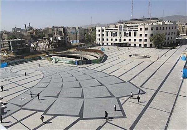 عرصه ی میدان شهدای مشهد