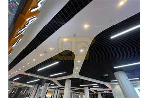 سقف کاذب گریلیوم خطی و گریلیوم سلولی نیایش مال